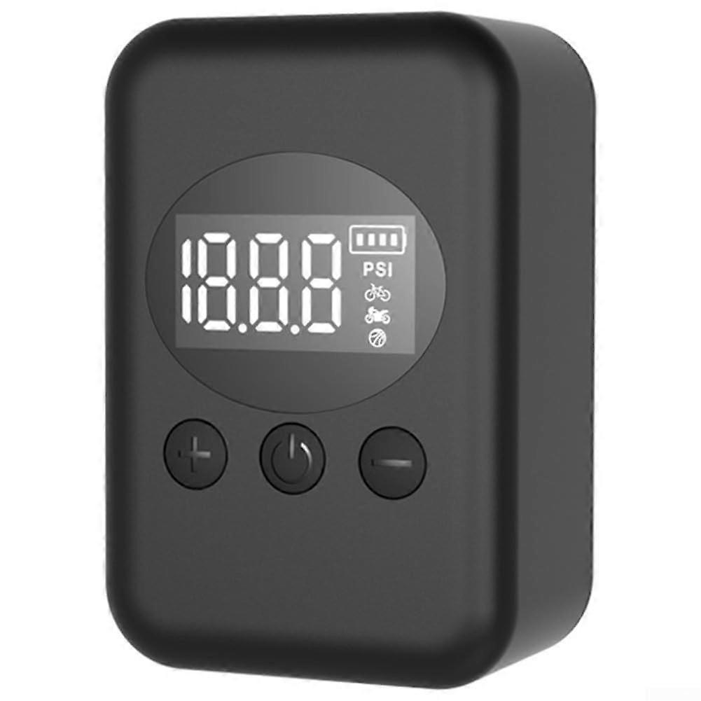 Portable Bicycle Tire Inflator Wireless Electric Pump with Fast Charging and HD Digital Display Features