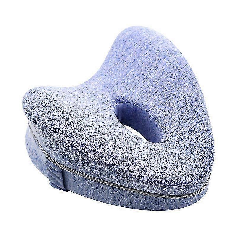 Orthopedic pillow for sciatica reliefblue25*23*4cm