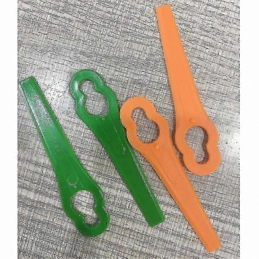 8.3cm Plastic Grass Trimmer Replacement Blades, 300pcs Lawn Tool Accessories