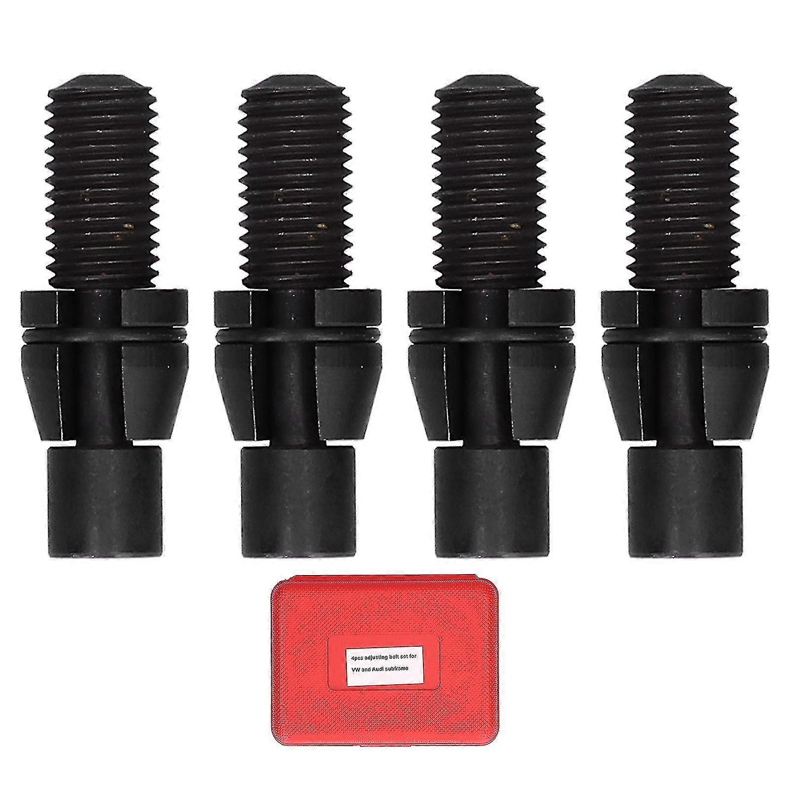 Adjustable Car Subframe Alignment Locating Pin Set (4pcs, M12x1.5 Thread) for Car Repairs