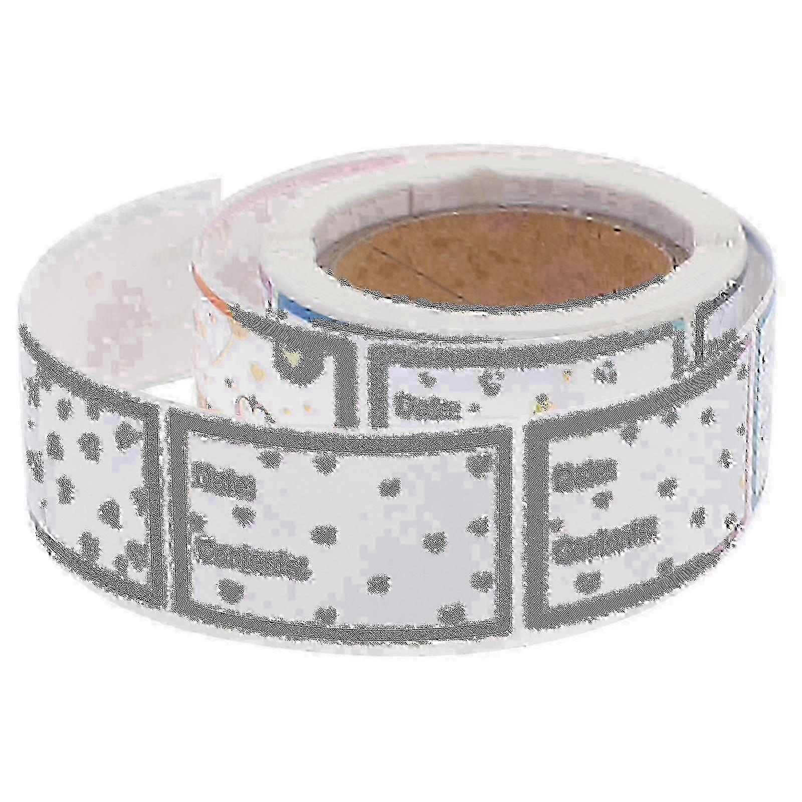 Removable Date Stickers for Food Safety and Storage