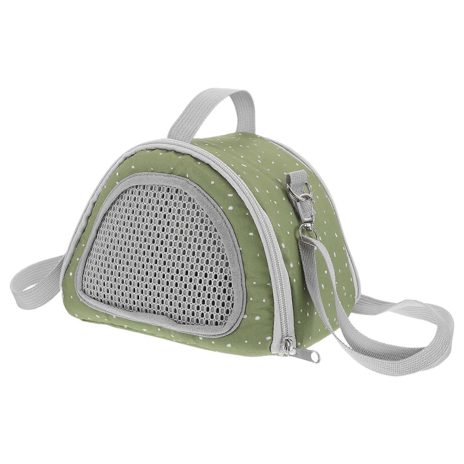 Lightweight Breathable Small Animal Carrier Bag for Hamsters, Squirrels, and Hedgehogs – Secure Mesh Design for Outdoor Travel and Comfortable Use