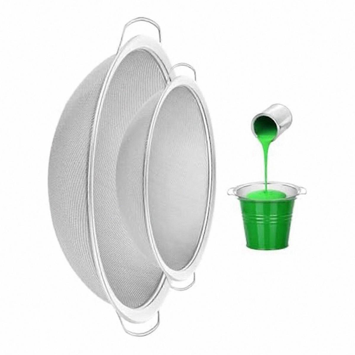 60 Mesh Stainless Steel Paint Strainer for 4.2 Gallon Buckets Lotion and Honey Funnel Filter Tool D