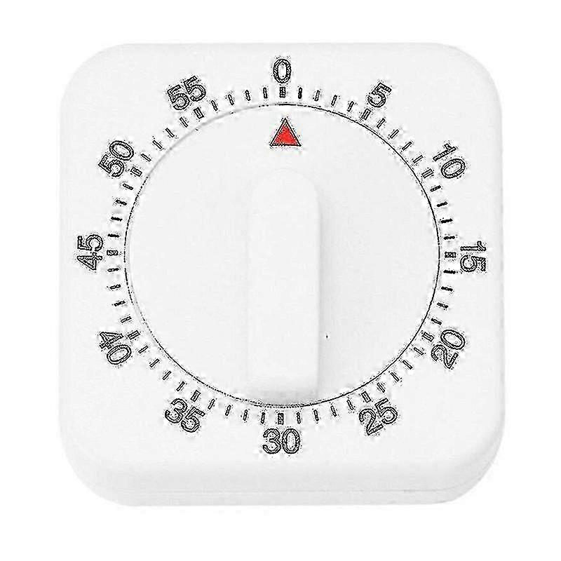 60-Minute Mechanical Kitchen Timer for Cooking, Baking, and Alarm with Wind-Up Function
