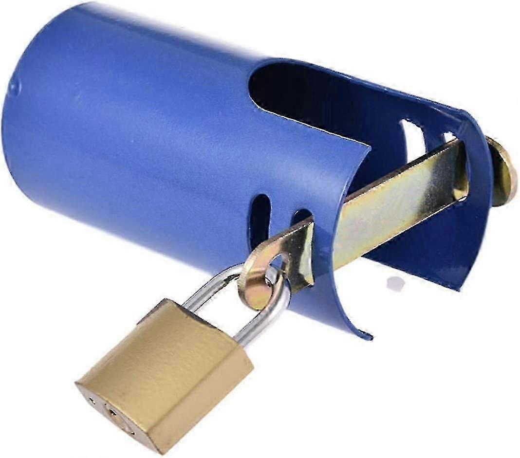 قفل صنبور قفل الصنبور ، غطاء الحماية من السرقة ، حديد معدني ممتاز ، متعدد الوظائف ، في الهواء الطلق