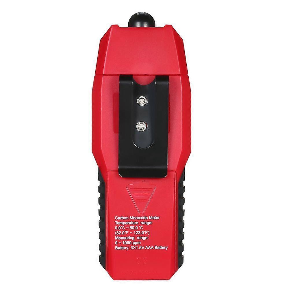 SMART SENSOR ST9700 Handheld Carbon Monoxide Meter with High Precision Testing Meter Monitoring Detector Gauge LCD Color Display Sound and Light Alarm