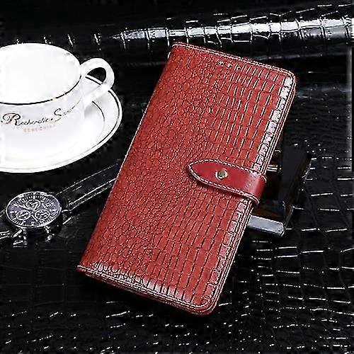 For Huawei P40 idewei Crocodile Texture Horizontal Flip Leather Pho...