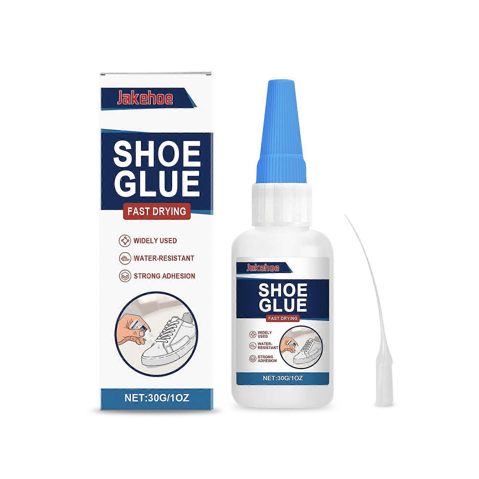 Shoe Glue, Heavy Duty Shoe Glue Sole Repair Kit, Waterproof & Fast Drying Shoe Repair Adhesive for Sole, Sneaker, Leather, Boot, Heel and Sandal