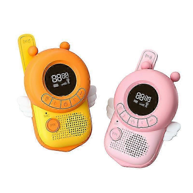 Walkie Talkies For Kids Upgraded Radio Backlit LCD Flashlight Walky...