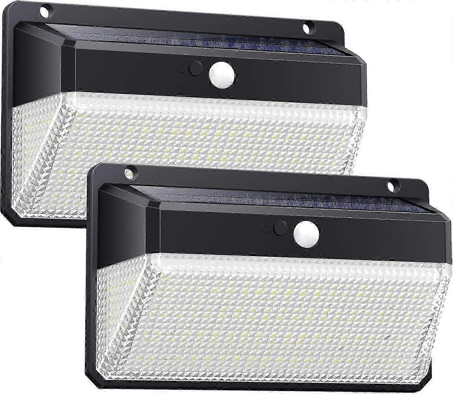 158led Solar Wall Light With Three Sides Light