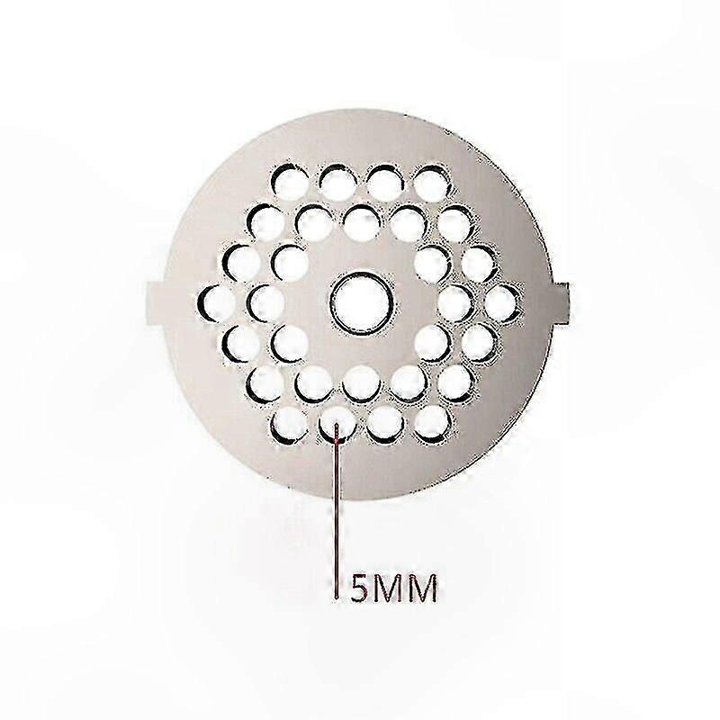 5mm/7mm Stainless Steel Cross Knife and Perforated Plate Set for Meat Grinder Chopper