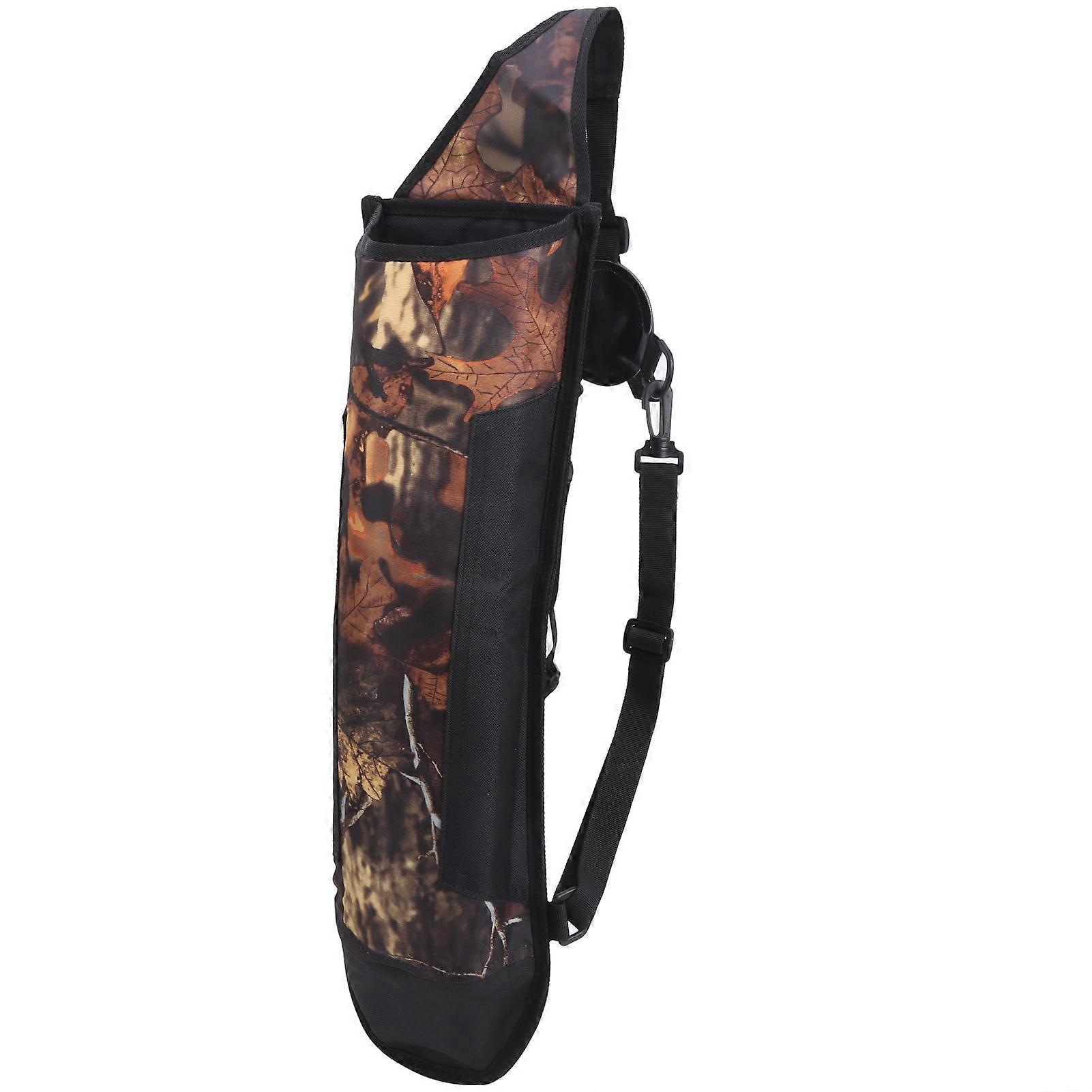 Arrow Bag Canvas Carbon Glass Fiber Arrows Case Backpack Type Universal Shoulder Quiver Camouflage