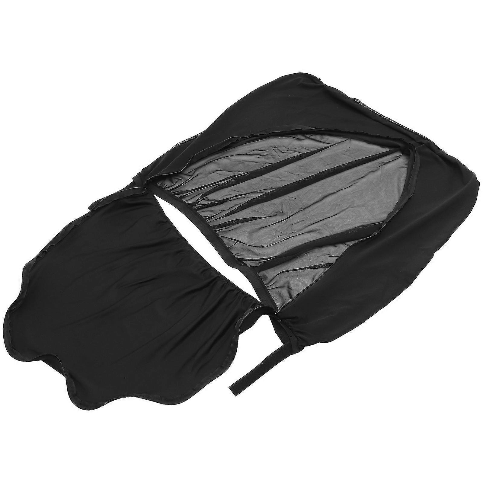 Shade Nylon Window Curtain for Rear Window 2Pcs Car Accessory