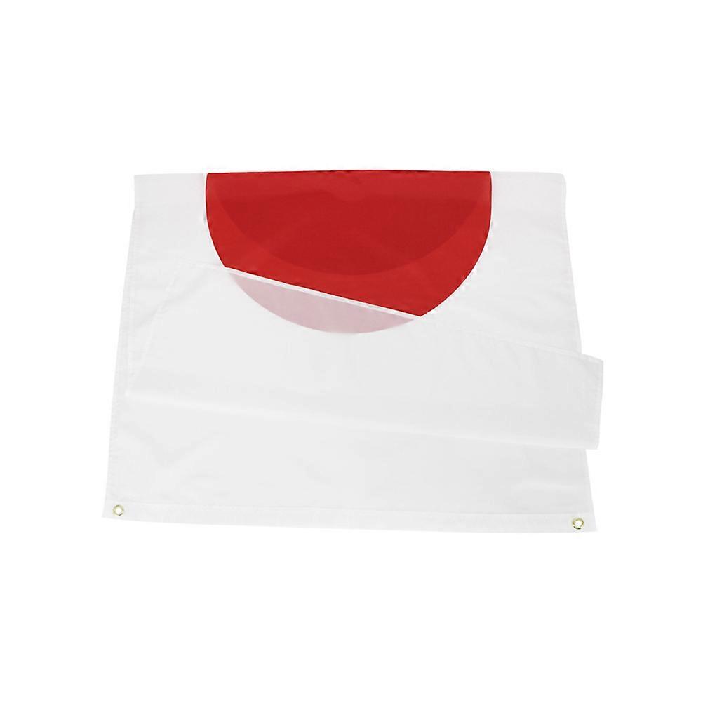 Hanging Flag Japanese Flag Sports Games Event Decoration 150x90cm Rectangle Polyester 1Pack