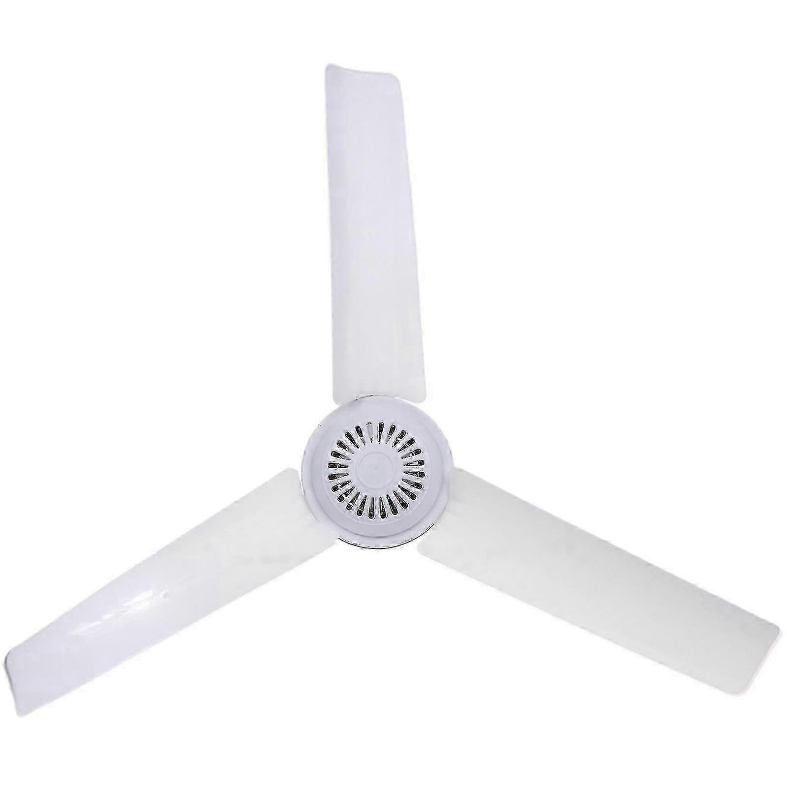12V/24V Ceiling Fan 19.6inch Tent Cooling Fan Suitable for Use with Vehicle Power Outlets