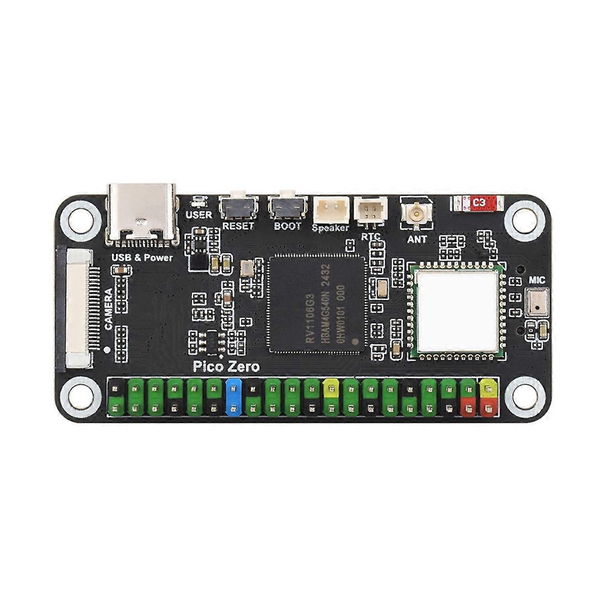 For Zero RV1106G3 Linux Board 1TOPS NPU EMMC-8G RAM-256MB Onboard WiFi6 and Bluetooth 5.2 Module