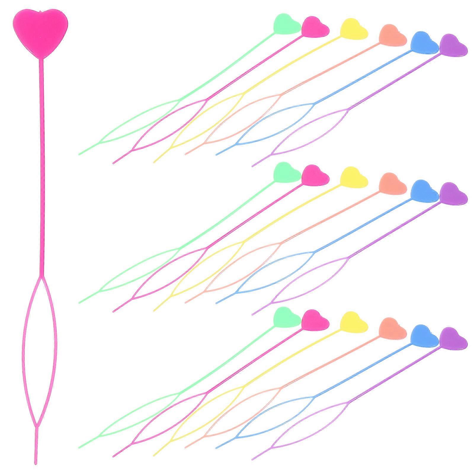 Hairstyle Making Tools Plastic Ponytail Maker for Hair 30Pcs