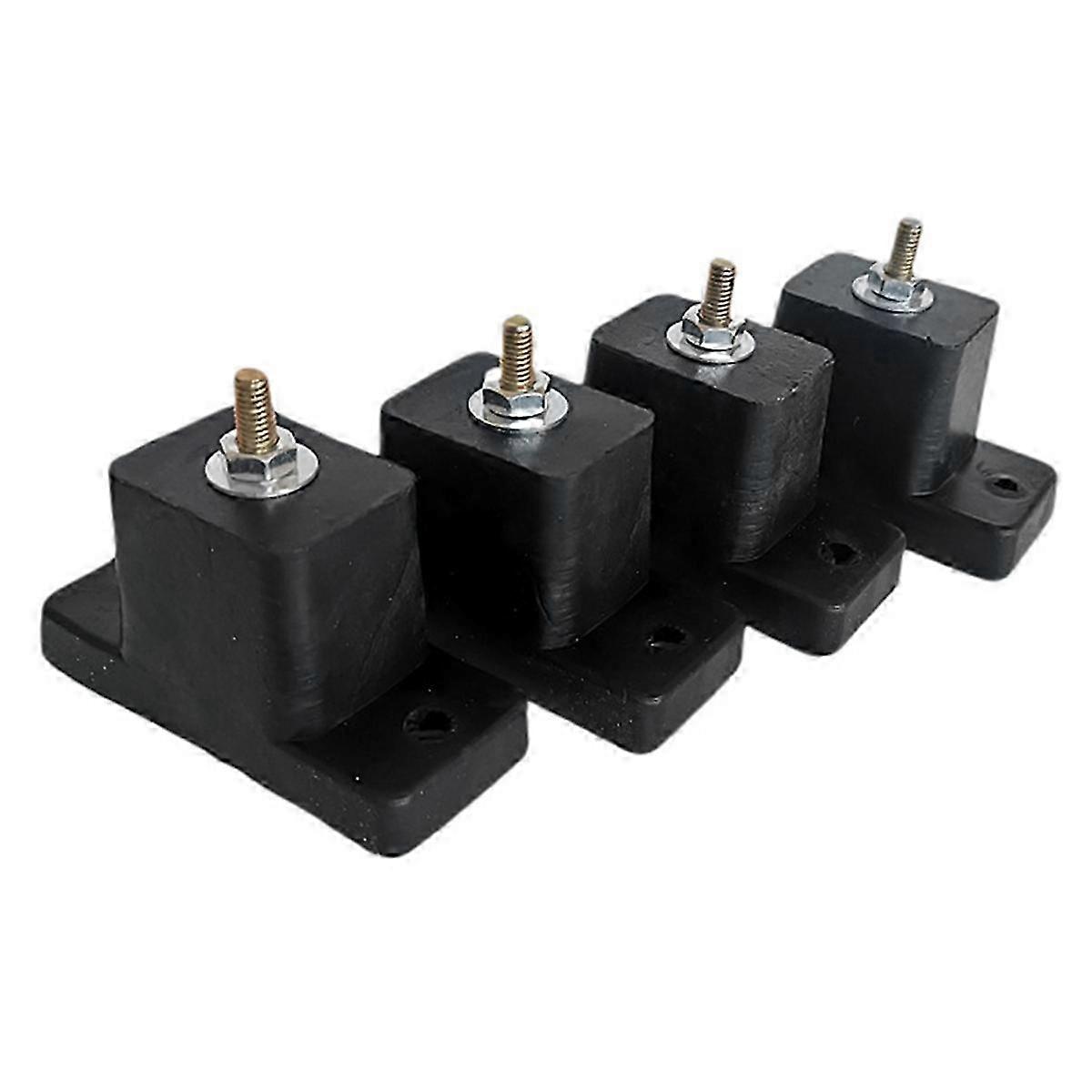 4 pachet pernă aer condiționat cauciuc absorbant șocuri negru autostradă