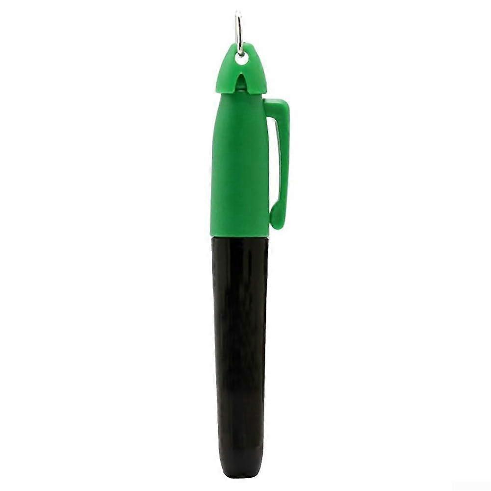 Ball Liner Marker Pen For Accurate Baseball Batting Alignment With Hang Hook FastDrying Ink Black And Green
