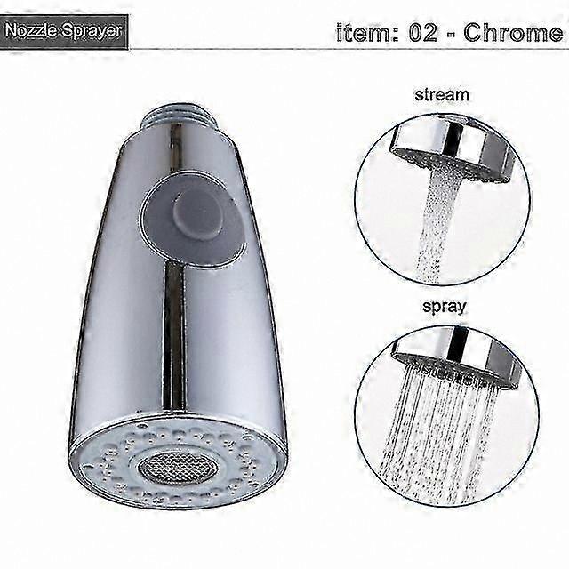 Adjustable Pull-Out Kitchen Faucet Sprayer with G1/2 Connection for Sink Accessory