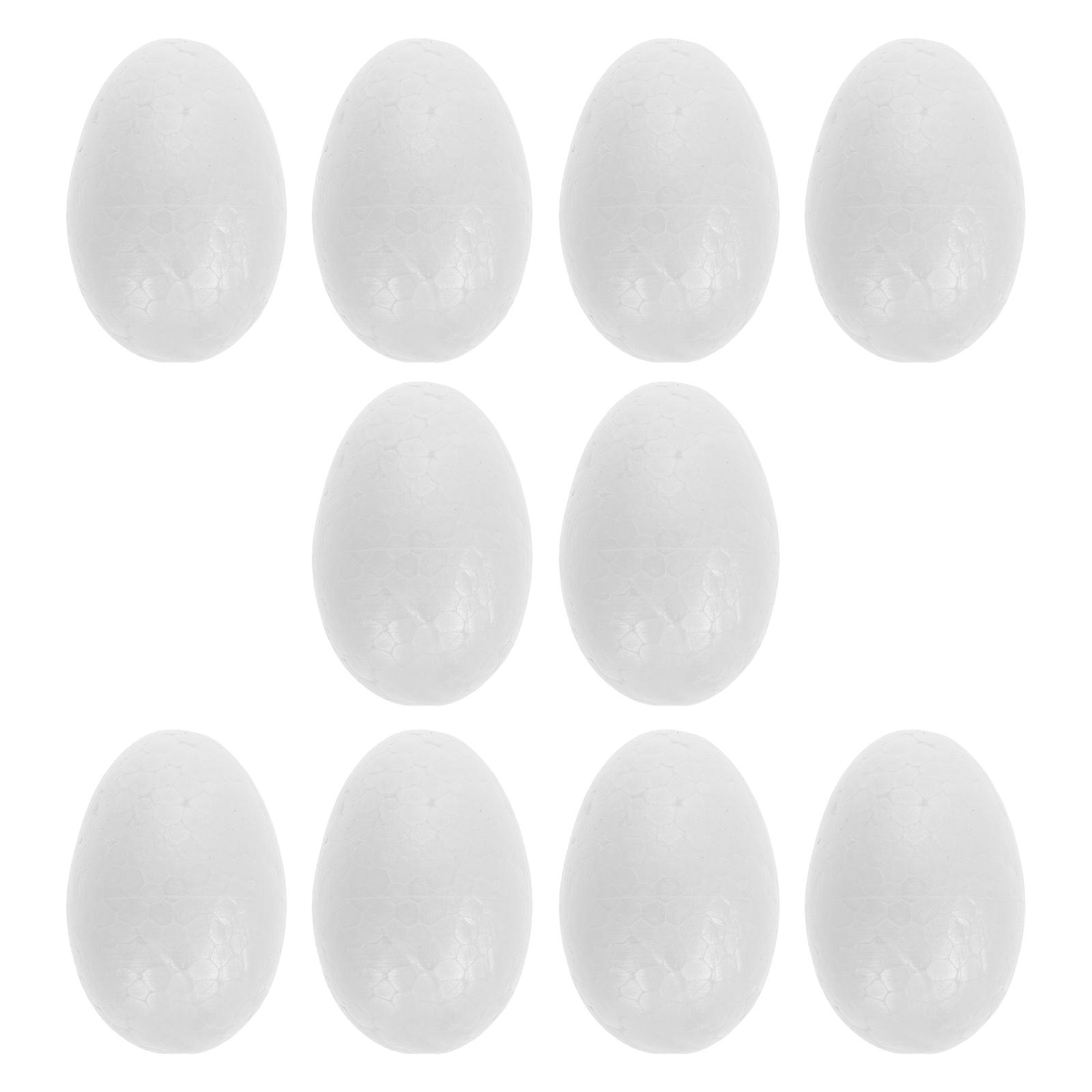 DIY Craft White Foam Ball Decorations for Party Use 10 Pieces Set