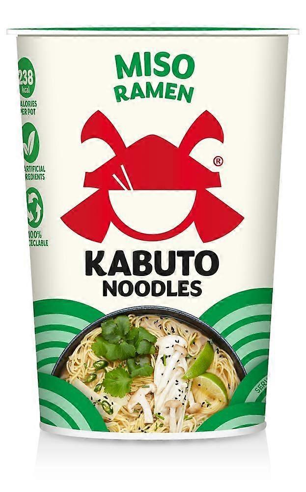 Kabuto Noodles Miso Ramen 65g - 6 Pack