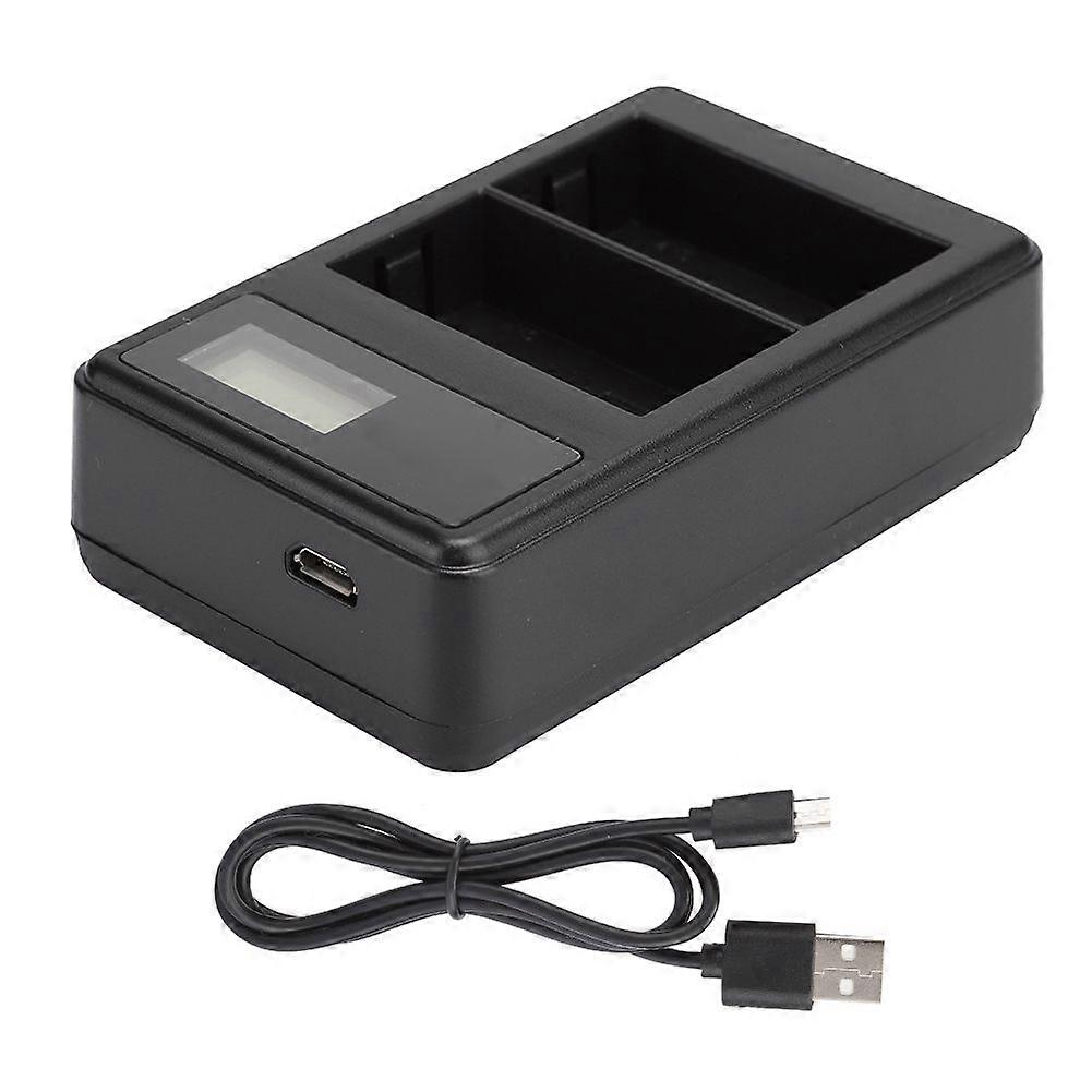 SEIVI EN EL3E Portable Camera Battery Charger Charging LCD Electric Quantity Display Dual Slot for Nikon D90 D80 D300S D300 D700 D200