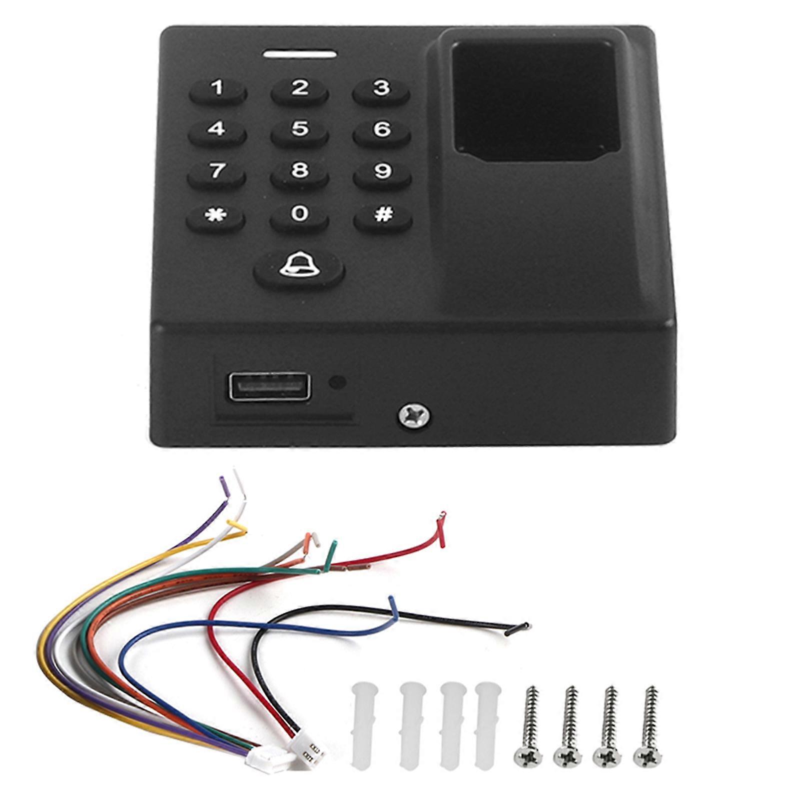Biometric Fingerprint Recognization RFID Card Password Backlight Keypad Access Control Syetem