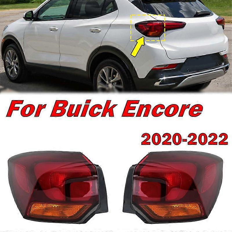 For Buick Encore GX 2020 2021 2022 2023 Rear Bumper Outside Tail Light Brake Light Signal Lamp Tail Lamp Housing Without Bulbs