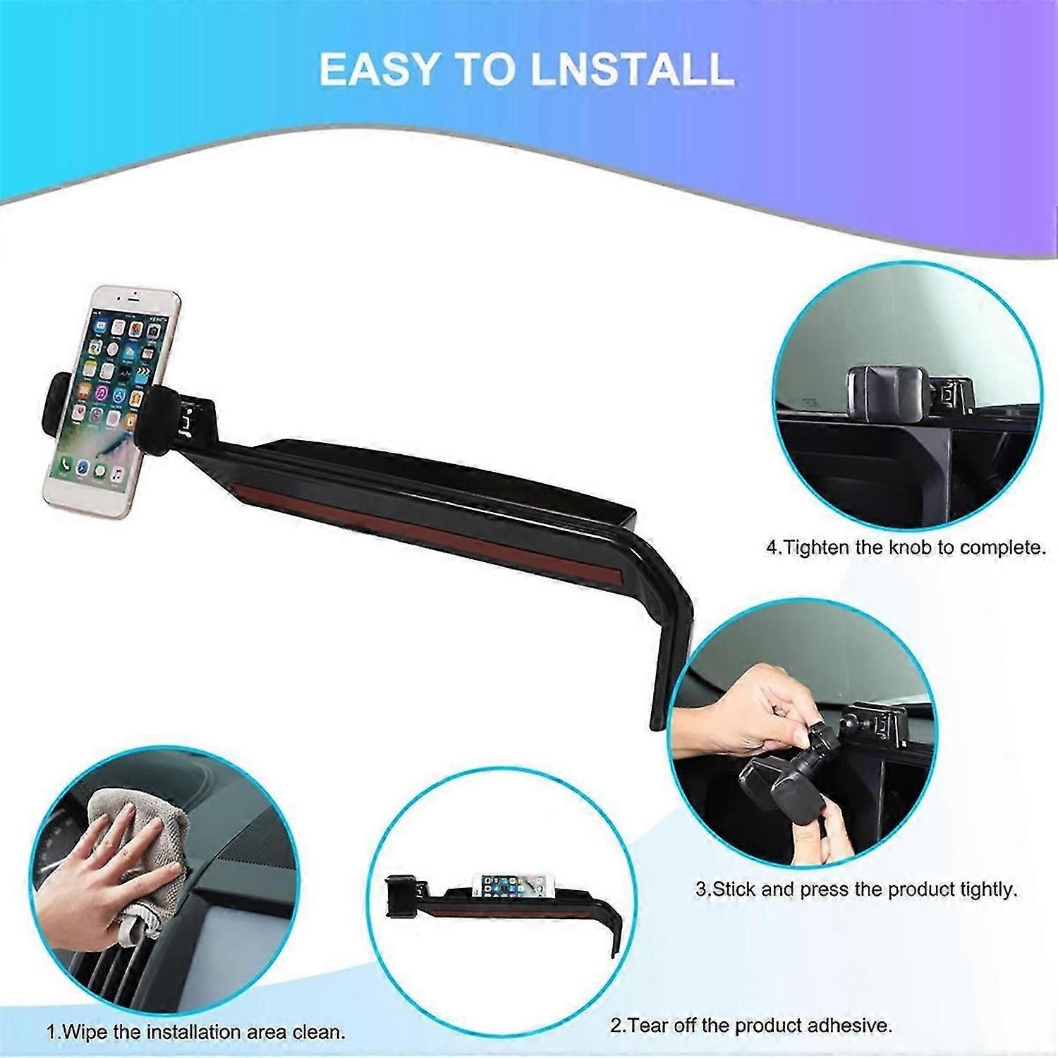 For Toyota Center Console Dashboard Storage Phone Bracket