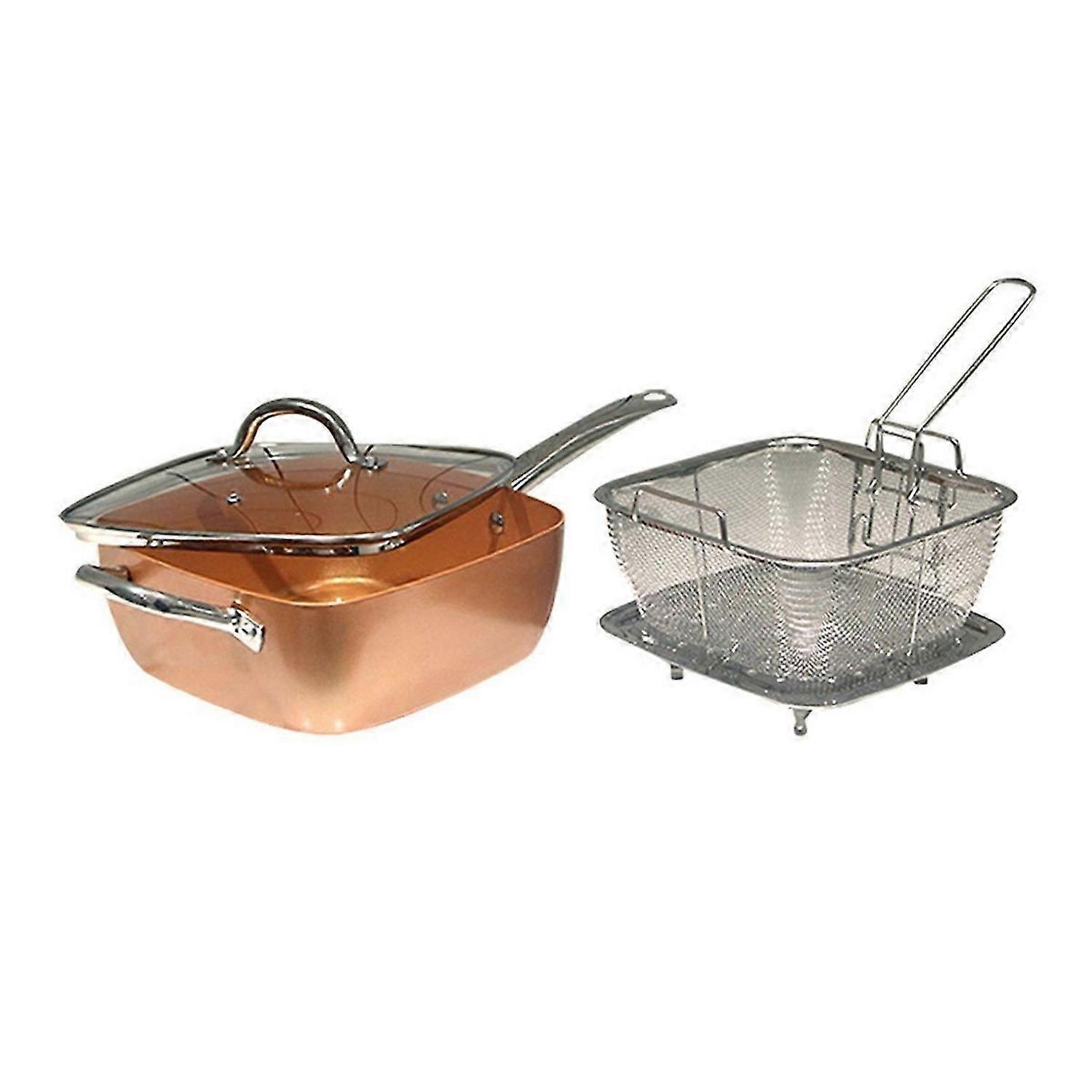 4PCS Frying Pan Four-Piece Set Square Pan Frying Pan Non-Stick Pan