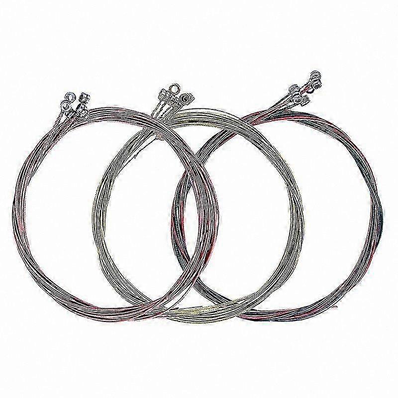 6-Pack Steel Strings for Acoustic Guitar, 3 Sets of Replacement Strings (2 Sets + 1 Set)