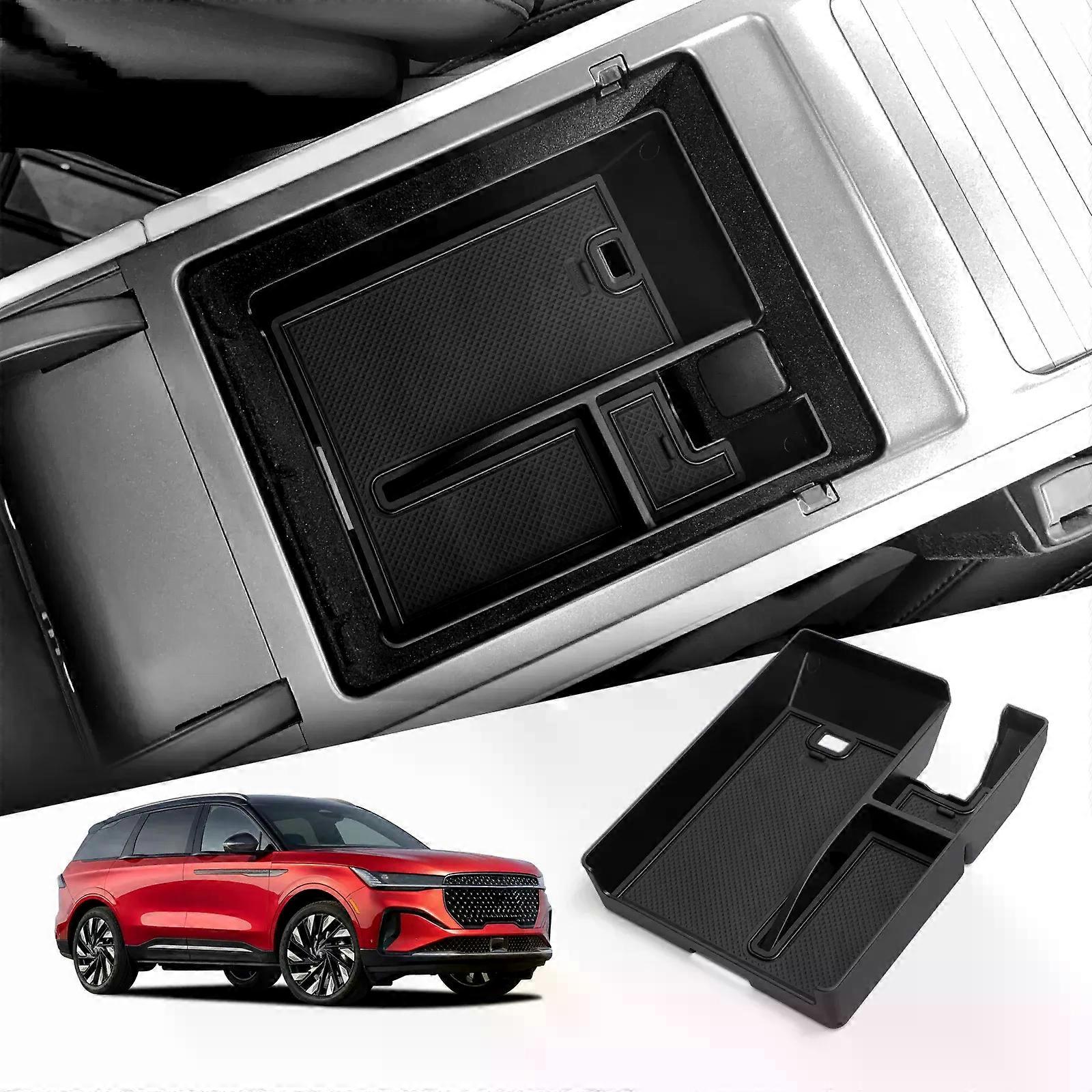 لينكولن نوتيلوس 2024 2025 صندوق تخزين مسند ذراع ABS مقعد مركزي للسيارة مرتب