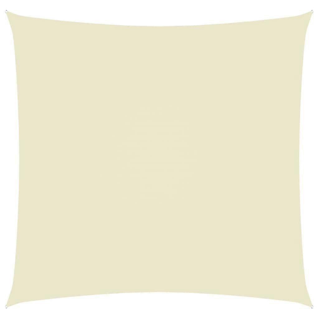 Sunshade Sail Oxford Fabric Square 6x6 M Cream