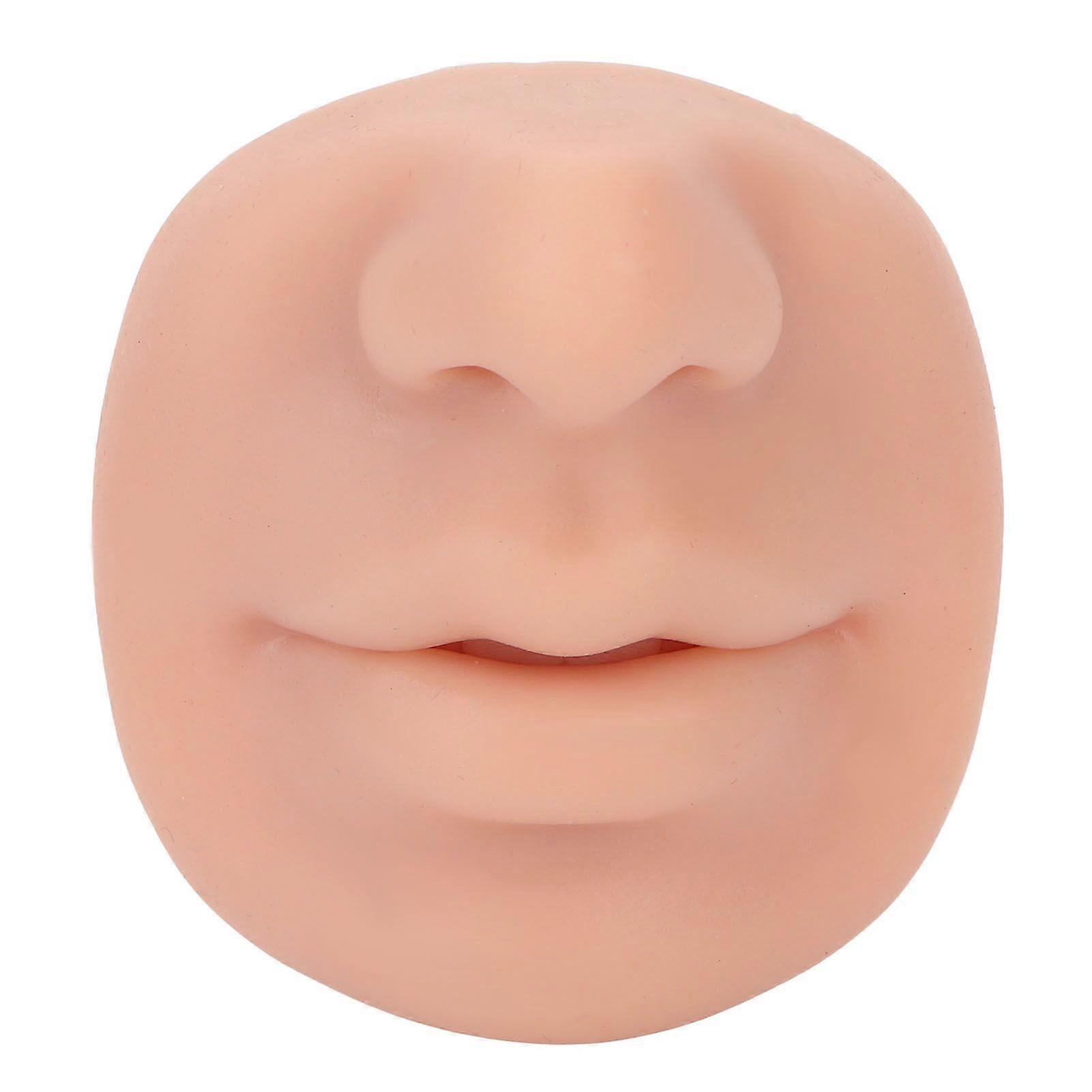 Silicone Nose Model with Mouth Flexible Soft Imitation Nose Model Reusable Nose Displays for Teaching