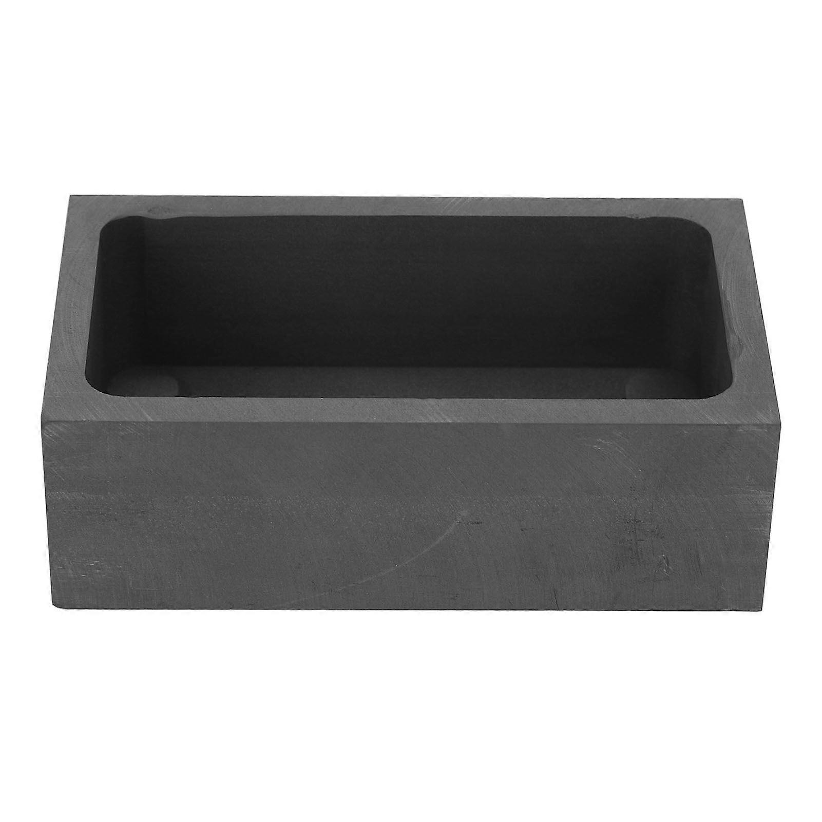 Rectangular Graphite Ingot Mold Jewelry Metal Refining Crucible for Melting Casting Gold Copper Brass