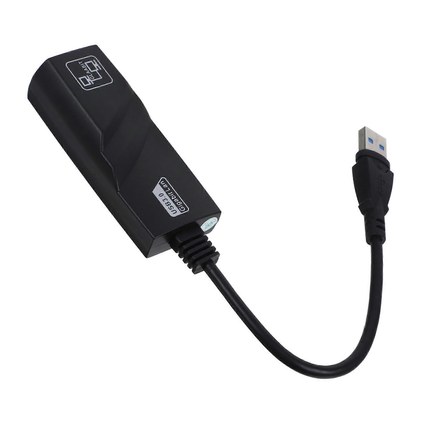 Gigabit Network Card For Laptop 1000 Mbps Data Transmission, Driver Install, Compatible With Windows, macOS, Linux