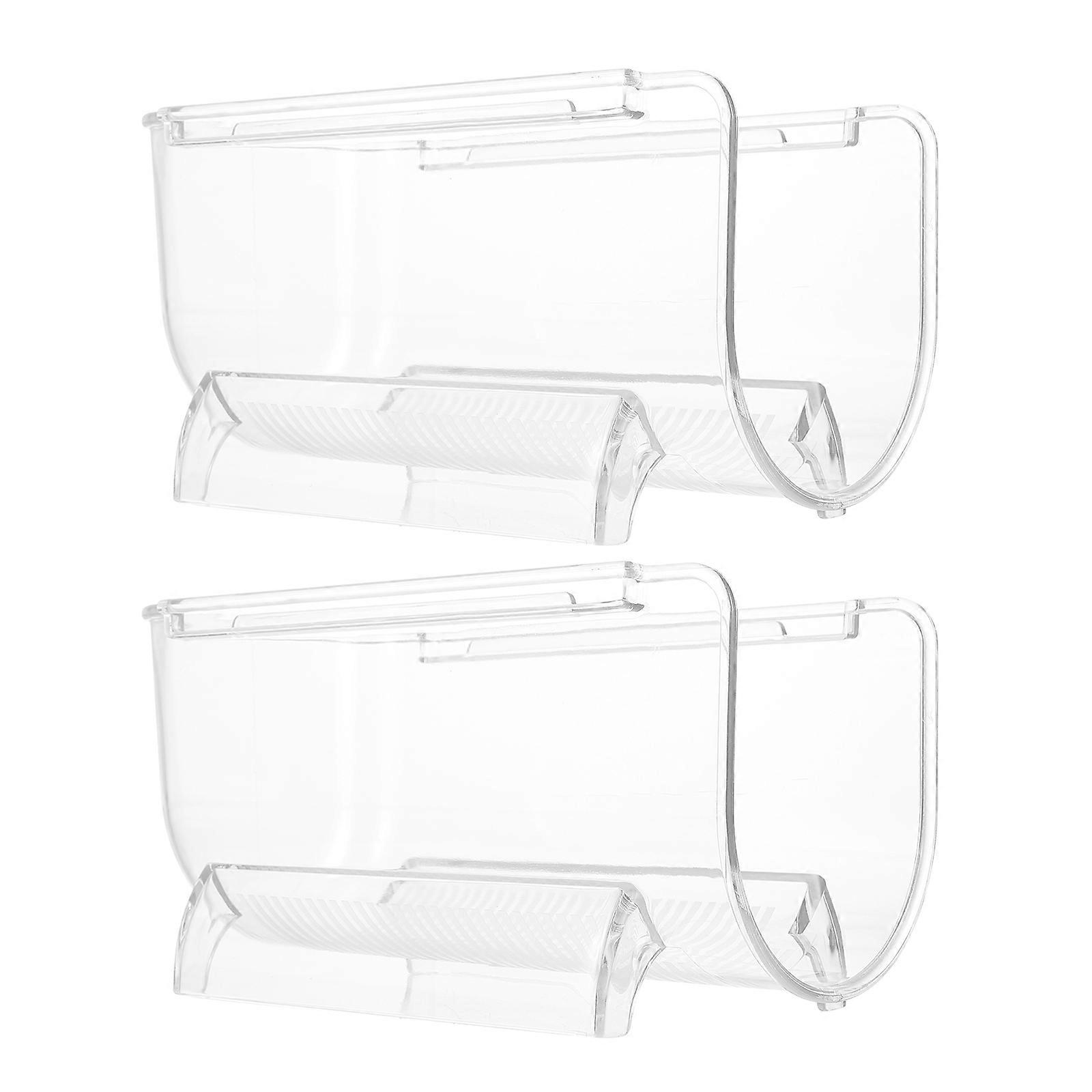 4Pcs Transparent Holder Rack for Home Acrylic