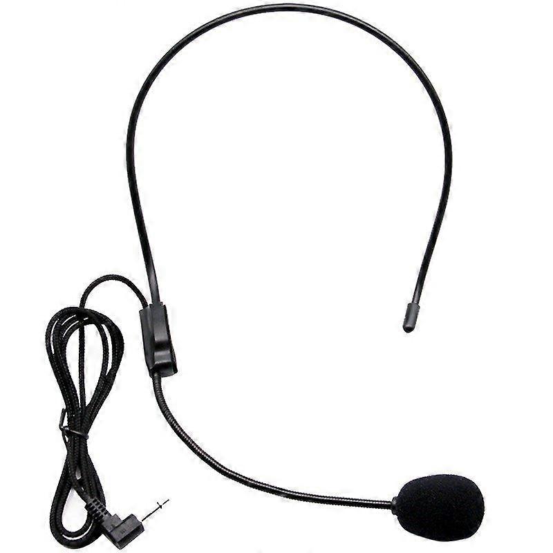 Rolton 2 PCS Amplifier Headset Head-mounted Microphone