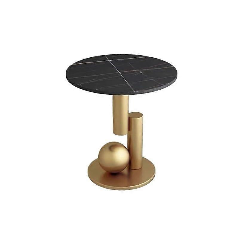 Marble Side Table 40 Cm Diameter Nordic Style Living Room Furniture Round Coffee Table For Sofa Bedside Corner Table