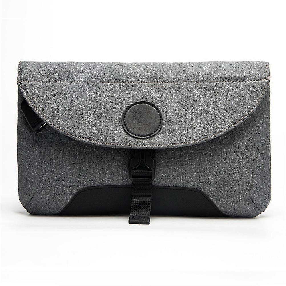 Durable Grey Chest Pcs Portable Rectangular Pouch For Men Daily Use Outdoor Activities