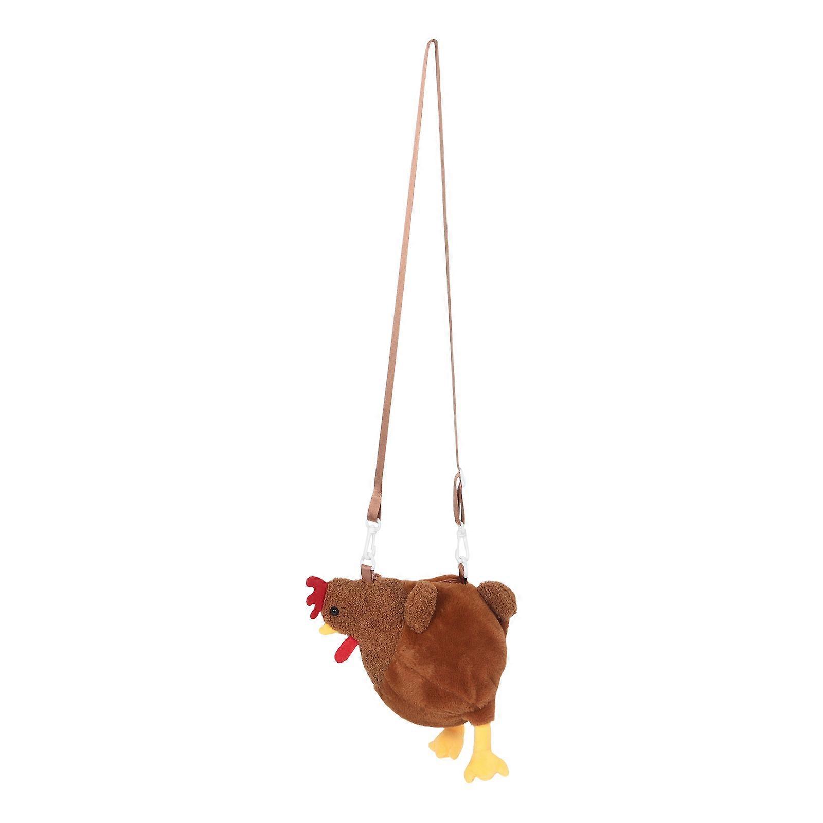Funny Chicken Plush Purse for Decoration with Unique Design
