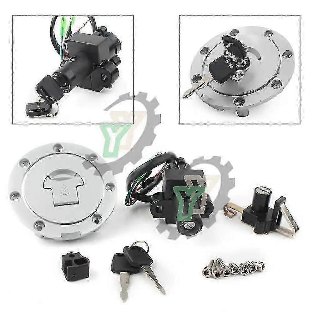 1993-2004 Honda NSR 125 Motorcycle Key Set Including Ignition Switch Start Lock and Contact for Fuel Tank Cap and Seat