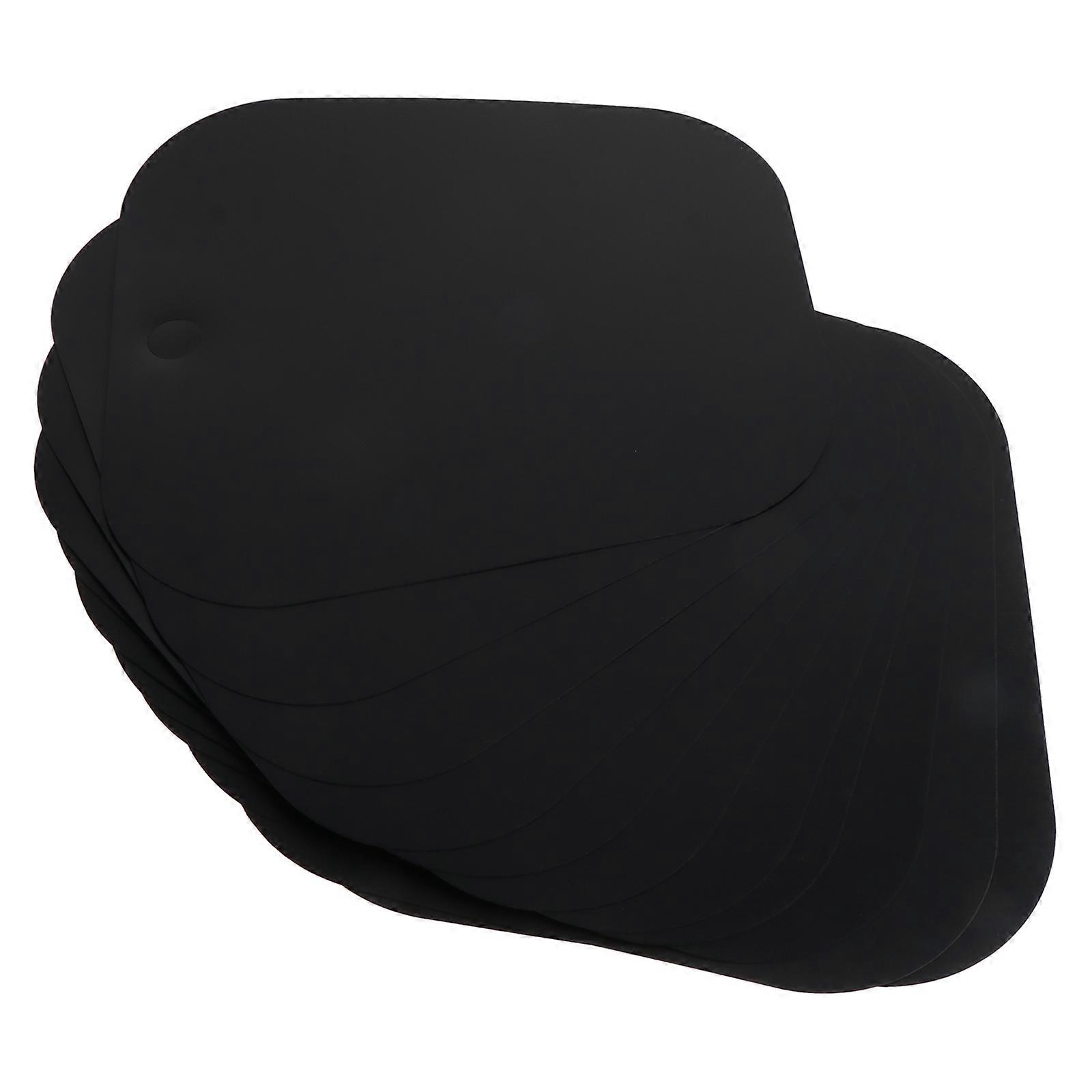 Shoe Extender 12Pcs Practical PVC Shoes Supports For Home Use And Travel Black Storage Solution