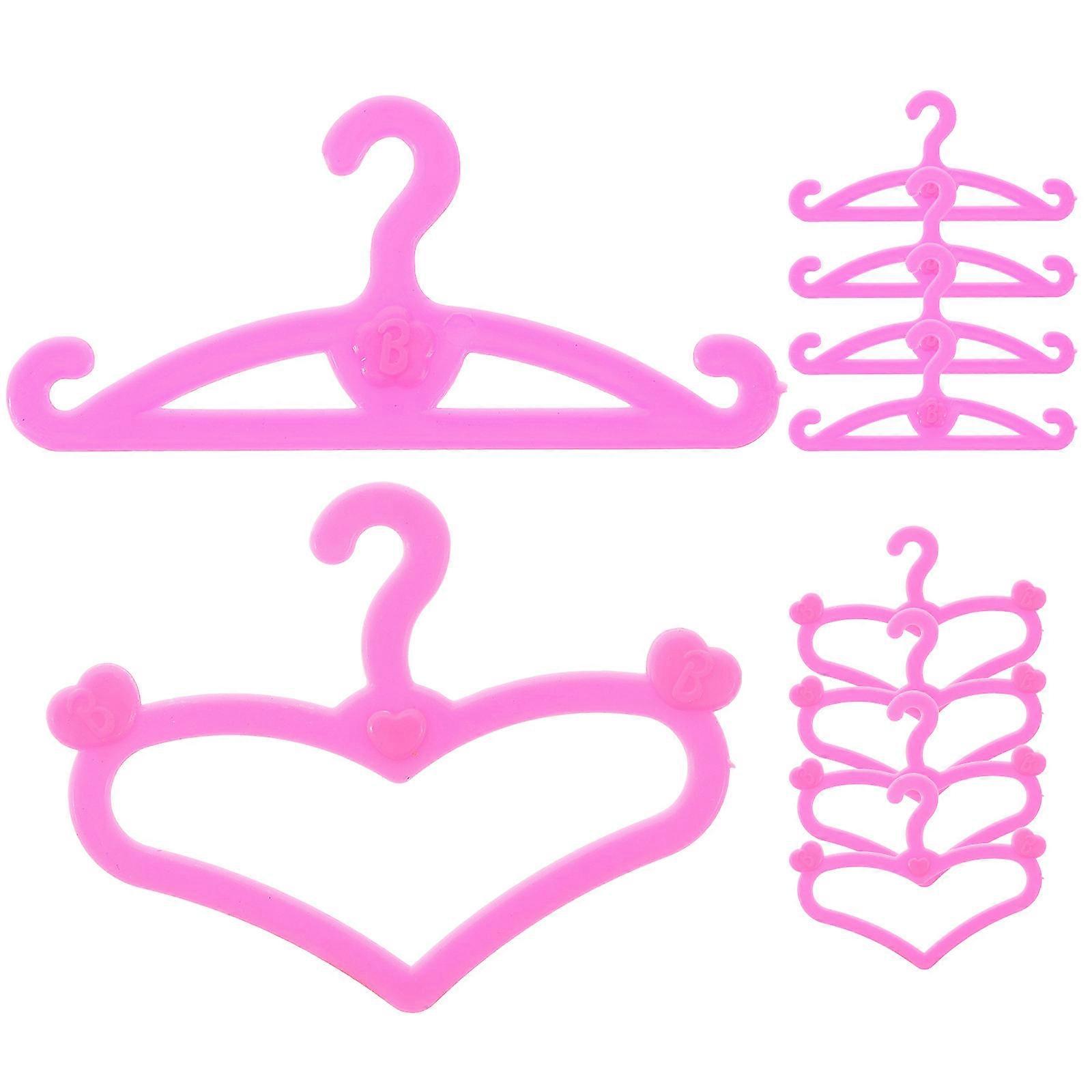 Dollhouse Miniature Clothes Storage Hangers 30 Pcs For Children'S Play Ideal For Organizing Tiny Doll Clothes Smooth Design