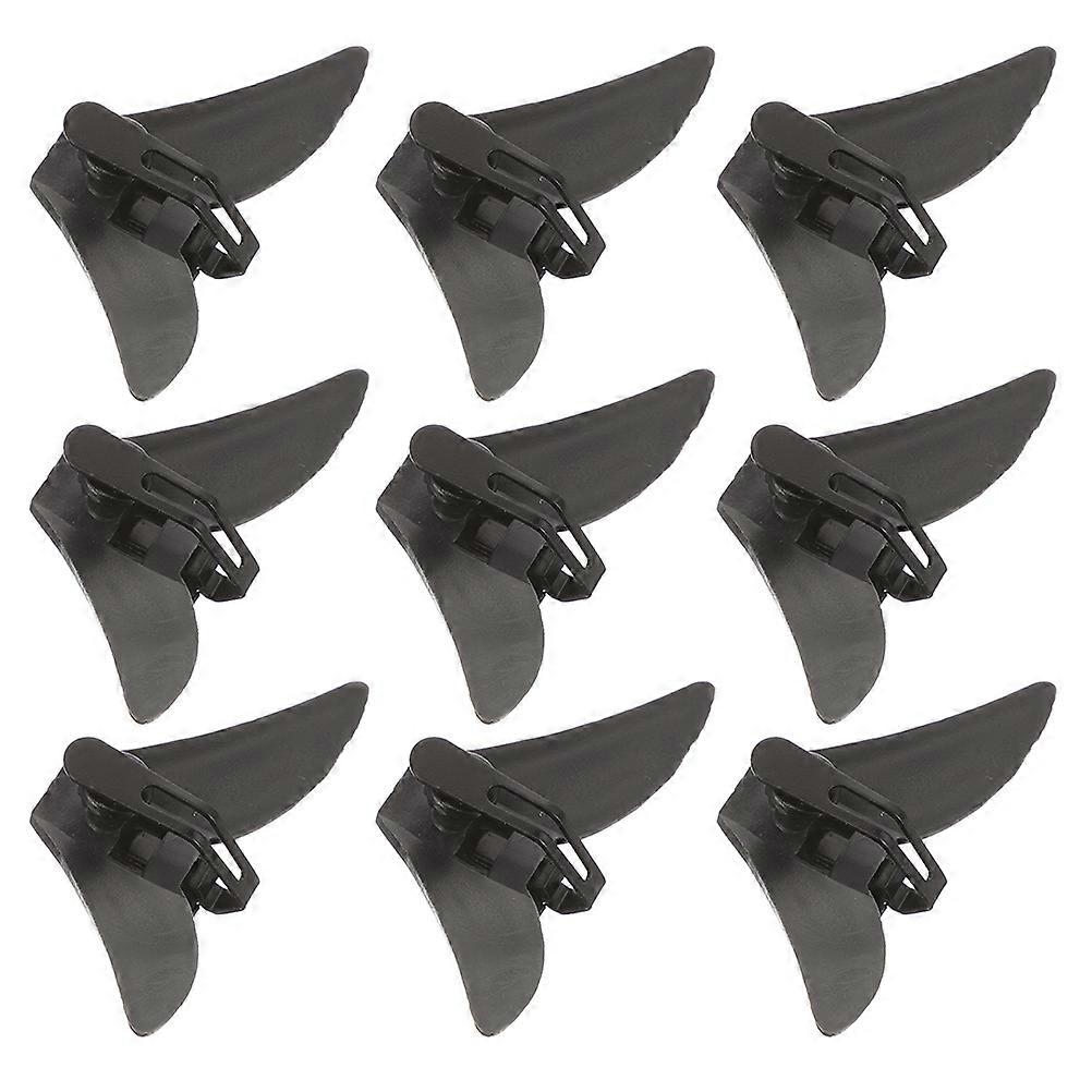 Mens Tie Clip Bow Tie Clips Triangle Men Formal Events Fixing Buckle 20Pcs