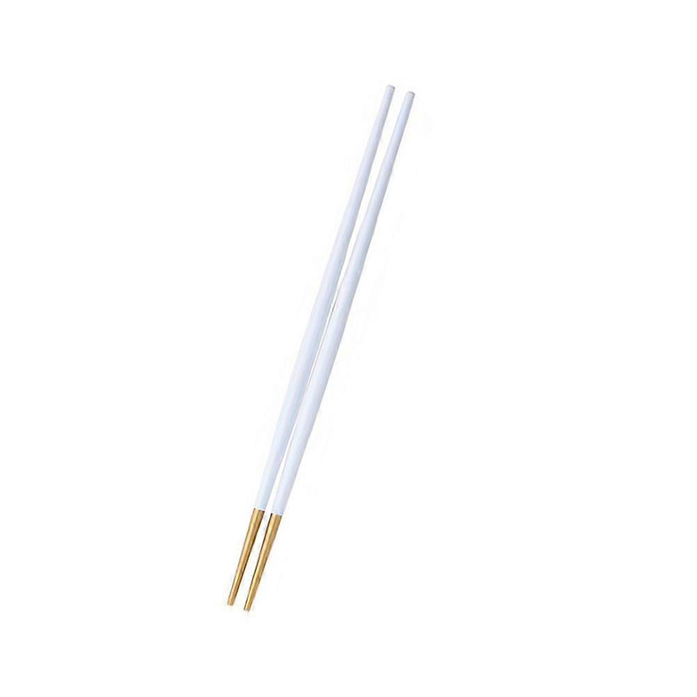 Japanese Style Chopsticks White Smooth Finish Non-Slip Tableware for Eating