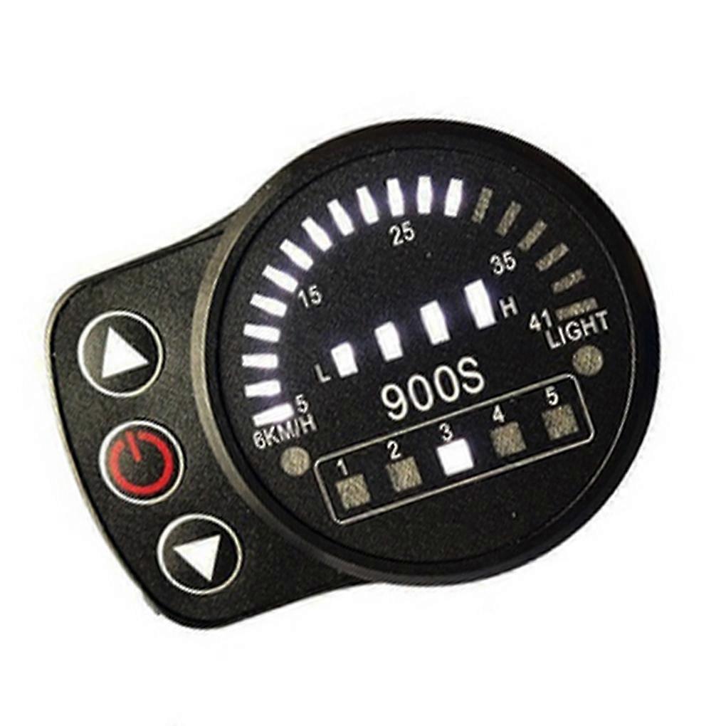 LED E-Bike Meter Electric Modified Display Waterproof Portable Control Panel
