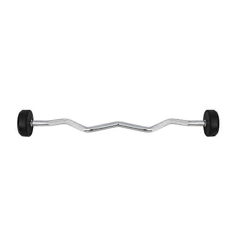 10 kg Gummibelagd Curl Bar