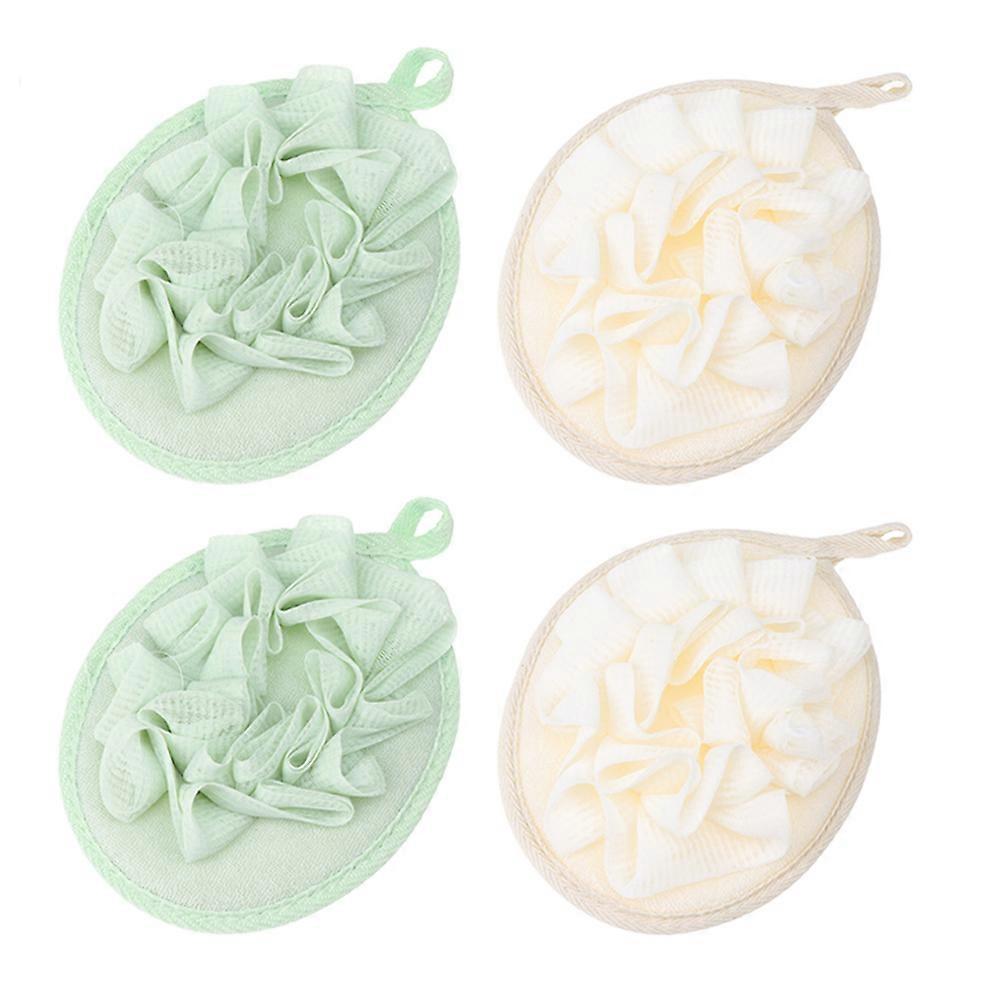Bath Shower Mesh Scrubber for Shower 4Pcs Bath Ball Material